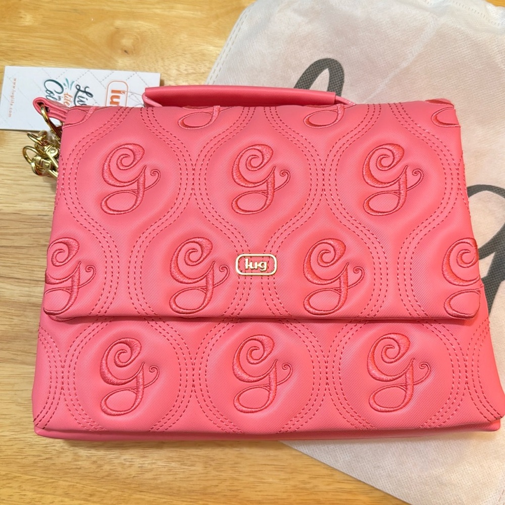 NWT Lug Wicked Plie Limited Edition Positively Pink
Satin Luxe